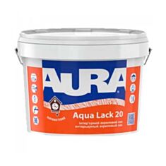 Лак інтер'єрний Aura Aqua Lack 20 акриловий напівматовий 2,5 л - фото