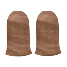 Комплект кутів зовнішніх для плінтуса ТІС 0084-ПЛГНК Дуб равена 2 шт - фото