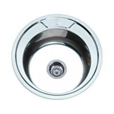 Кухонная мойка Platinum 49*0,8*18 хром - фото