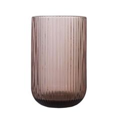 Склянка висока Versailles Турмалін VS-H410TP 410 мл рожева - фото