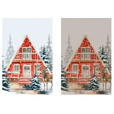 Набір кухонних рушників Limaso Snowy Home Set Towels-22 45*65 см 2 шт - фото