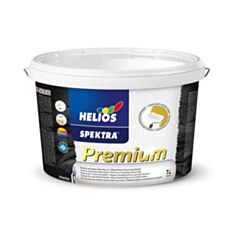 Інтер'єрна фарба акрилатна Helios Spectra Premium 3 біла B1 10 л - фото