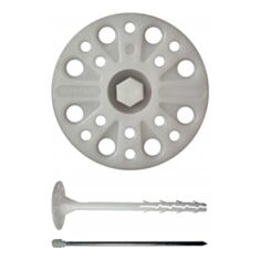 Дюбель для термоізоляції Теплома Premium (М) з термоголовою 10*140 мм 50 шт - фото