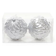 Набір ялинкових прикрас кулі BonaDi 718-251 - фото