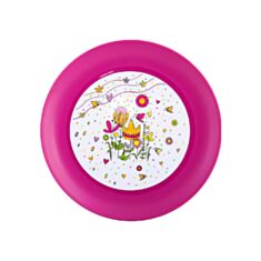 Тарілка Алеана Декор Magic 169072 22 см темно-рожева - фото