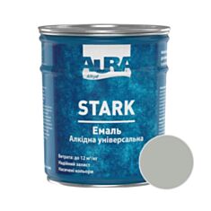 Емаль алкідна Aura Stark універсальна 16 світло-сіра 2,8 кг - фото