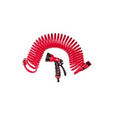 Зрошувач пістолетний Top Tools 15A710 з спіральним шлангом 10 м - фото