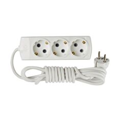 Удлинитель Gunsan Aras 305300 3 гнезда 5 м с заземлением и шторками - фото