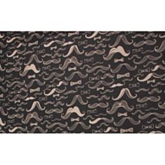 Бумага упаковочная крафтовая LaPrida 255-1555 Усы микс - фото