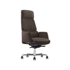 Крісло офісне Kresla Lux A2411-1 EPU коричневе - фото