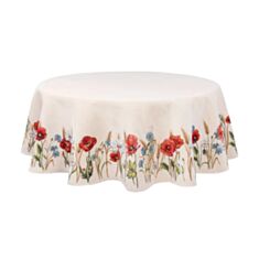 Скатертина гобеленова Limaso ROUND1306NA-160D 160 см - фото