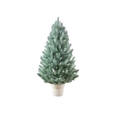 Елка в горшке Siga Group Лапландская литая голубая 1,1 м - фото