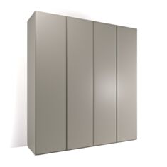 Шафа чотирьохдверна Merx Moderno МНД140 попеляста 26009000 - фото