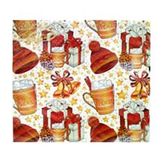 Серветки паперові La Fleur Новорічні акценти 33*33 см 16 шт - фото