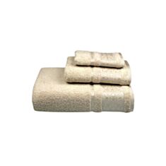 Рушник махровий Home Line Bamboo 127258 50*90 бежевий - фото
