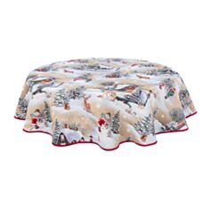 Скатертина гобеленова Limaso EDEN1267-240D 240 см - фото