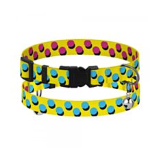 Нашийник для котів BronzeDog Urban Art Поп Арт 49/8712 XS 18-28 см - фото