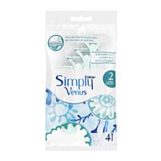 Бритва одноразова Gillette Simply Venus 2 леза 4 шт - фото