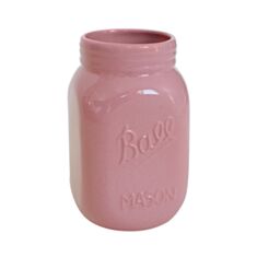 Ваза ETERNA 2401-20 рожева 11,5*11,5*20 см - фото