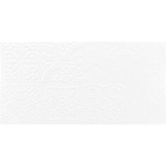 Плитка для стін Golden Tile Tutto Bianco patchwork сатин G50161 декор 30*60 см біла - фото