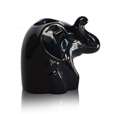 Подсвечник декоративный черный слоник ETERNA 2010 - фото