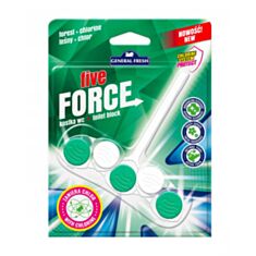 Блок для унітазу General Fresh five-force лісовий 50 г - фото