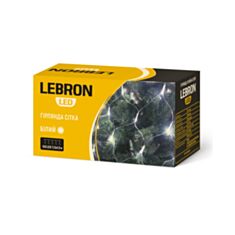 Гірлянда сітка Lebron 15-18-52 120 LED 1,5*1,5 м білий - фото