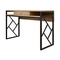 Стол рабочий Металл-Дизайн Ромбо дуб античный/черный - фото