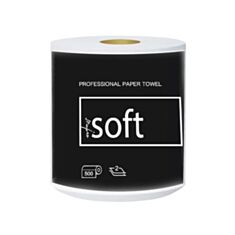 Рушник паперовий Марго Soft Джамбо 500 відривів 1 шт - фото