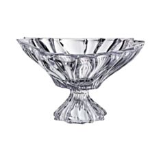 Фруктовниця на ніжці Bohemia Aurum-Crystal Plantica 6KG03/99V44 33 см - фото