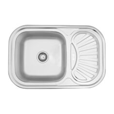 Кухонная мойка Kroner KRP-Dekor 7549 0,8 мм 75*49 см декор - фото