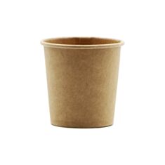 Стакан паперовий крафтовий Кристал 110 мл 50 шт  - фото