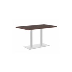 Стол TETRA Duo alu орех 120*80 - фото