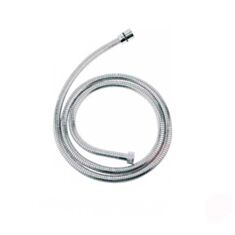 Шланг для душу металевий посилений Ferro W47 150 см хром - фото