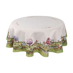 Скатертина гобеленова Limaso ROUND1178-160D 160 см - фото