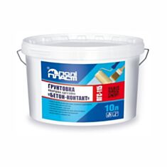 Грунтовка кварцова адгезійна Поліпласт «Бетон-контакт» ПГС-115 15 кг - фото