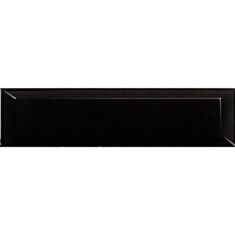 Плитка для стен Equipe Metro Black 20904 7,5*30 см черная - фото