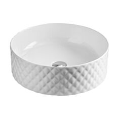 Умивальник ArtCeram ROMBO OSL009 LAV 44 см white glossy - фото