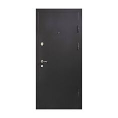 Двері металеві Міністерство Дверей ПУ-198 Бергамо антрацит 96*205 см праві - фото
