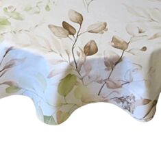 Скатертина непромокаюча Na Khmari EUCALYPTUS GREEN 130*175 см - фото