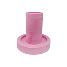 Подсвечник гипсовый 4'est малиновый - фото