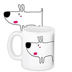 Горнятко з принтом KR_DOG063 330 мл - фото