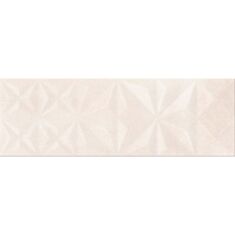 Плитка для стен Opoczno Geometrica Cloud beige Glossy Squares Str 25*75 см - фото