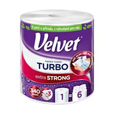 Рушники паперові Velvet Turbo 1 шт - фото