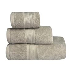 Рушник махровий Soho Dense Smoke 30*50 см сірий - фото