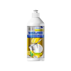 Средство для посуды Wash&Free 4298 лимон и мята 500 мл - фото