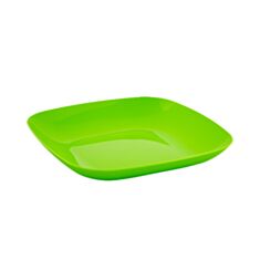 Тарілка Алеана 167063 25*25*3 см оливкова - фото