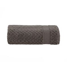 Рушник махровий Karna Zander 50*90 см сірий - фото