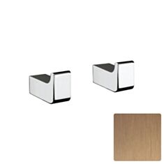 Набор крючков NewForm QUADRI 62922.35.099 PVD Silky gold 2 шт - фото