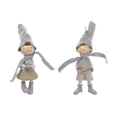 Елочное украшение подвеска-фигурка Детка BonaDi 831-152 - фото